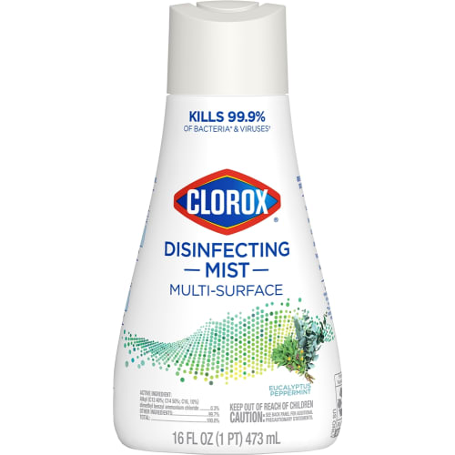 Clorox® Disinfecting Mist, Eucalyptus Peppermint Refill, 16oz